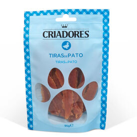Criadores Tiras de Pato snack para perros
